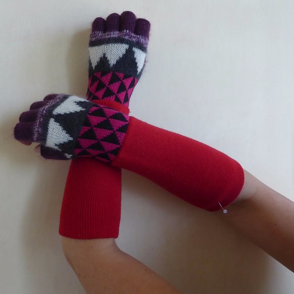 burberry fingerless gloves